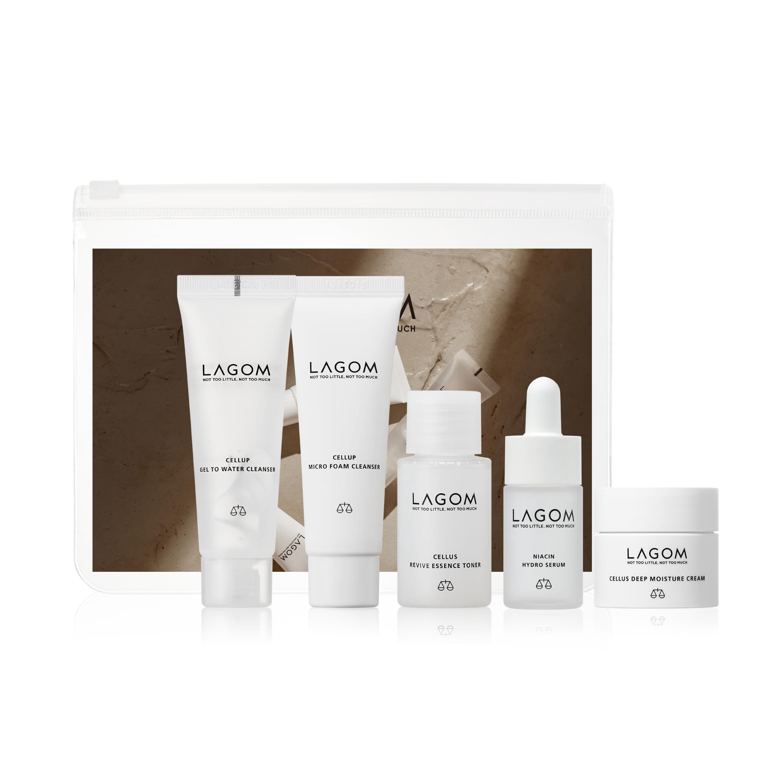 Korea Cleansing Oil Five-Step Travel Kit